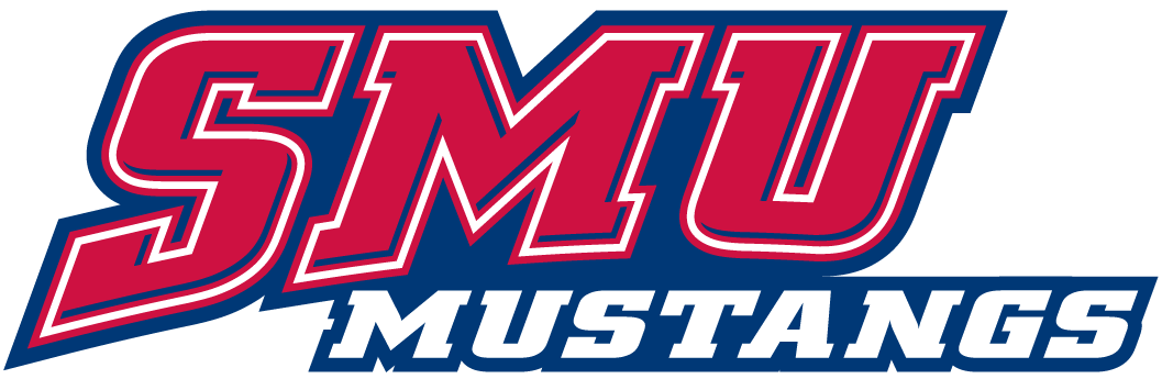 SMU Mustangs 1995-2007 Wordmark Logo iron on paper